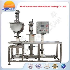 Semi-automatic Gravimetric Filling Capping Machine